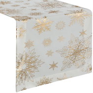 EUROFIRANY Vánoční běhoun Joy 40 × 140 cm, bílý - Runner