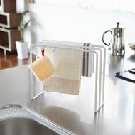 Yamazaki Tower towel rack 7145, white - Kitchen Towel Hangers