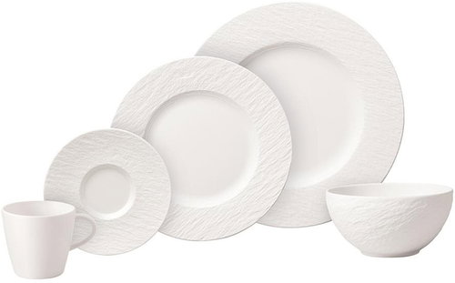 Villeroy & Boch Dining set Manufacture Rock Blanc, 20 pieces - Dish Set - Main image