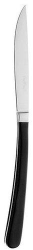 Pintinox Set of 6 steak knives Kobe straight blade, black - Knife Set - Main image