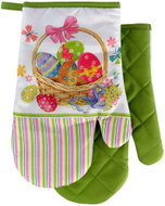Euromat Handkerchief with magnet and loop 2 pcs - Easter Easter eggs - Oven Mitt