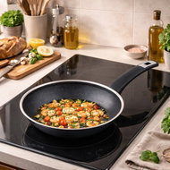 KOLIMAX COMFORT BLACK Pan 22 cm with handle, low - Pan