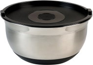 KESPER Stainless steel bowl with plastic lid diameter 18 cm - Bowl