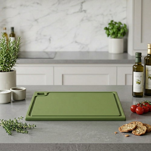 KESPER Cutting board, green 37 × 27,5 × 0,9 cm - Cutting Board - Main image