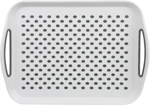 KESPER Serving tray plastic non-slip white 41,5 × 28,7 × 4,5 cm - Serving Board - Main image
