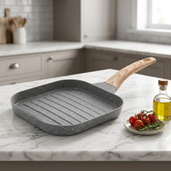 RealG RC-K-628 Kempingová grilovací pánev na smažení - Pan