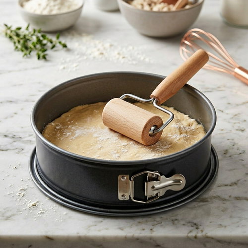 KESPER Rolling pin, beech wood 15 × 8 × 4.5 cm - Rolling Pin - Main image