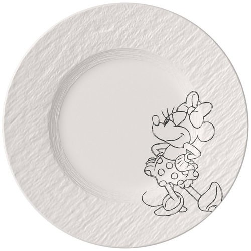 Villeroy & Boch Breakfast plate from Manufacture Rock Blanc collection - Mickey Mouse 22 cm - Plate - Main image