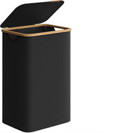 Songmics Koš na prádlo Leslie 90 l černý - Laundry Basket