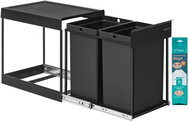 Songmics Koš na tříděný odpad Abes 20 l černý - Rubbish Bin