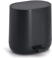 ZELLER Odpadkový koš pedálový 6 l, plast, černý 26 × 22,5 × 26,5 cm - Rubbish Bin