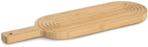 ZELLER Serving board with handle, bamboo, diameter 50,8 × 16 × 2 cm - Serving Board - Main image