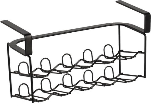 ZELLER Spice rack, black, metal, 30 × 11 × 17,5 cm - Spice Rack - Main image