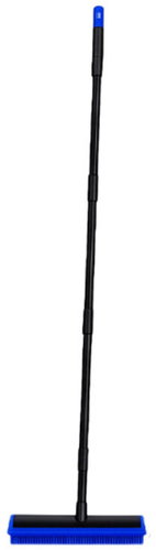 Verk 27408 Silikonový gumový kartáč s kovovou rukojetí 120 cm, černomodrý - Scrubbing Brush - Main image