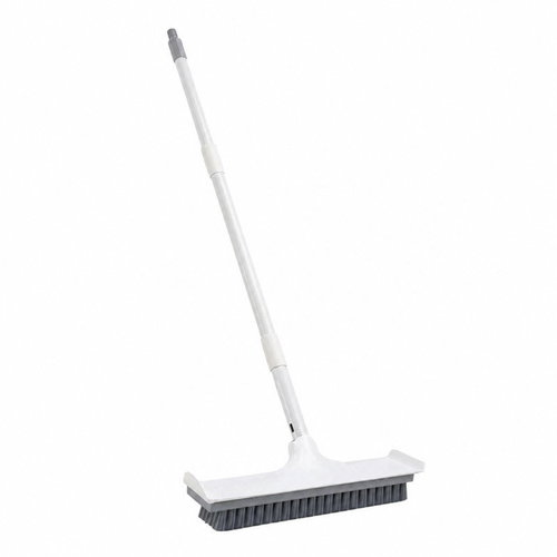 Verk 27765 Teleskopická stěrka s kartáčem na okna a podlahy 2 v 1, bílá - Window Squeegee - Main image