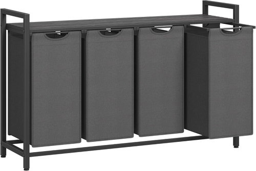 Vasagle Blumo Koš na prádlo 160 l šedý - Laundry Basket - Main image