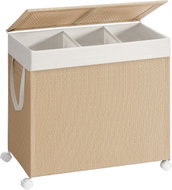 Houseland Dione Koš na prádlo 140 l hnědý - Laundry Basket