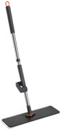 Verk 27773 Plochý mop se ždímacím mechanismem, otočný o 360°, černý - Mop
