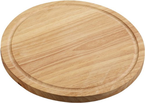 Kesper Rubberwood cutting board, round, diameter 25 cm - Cutting Board - Main image