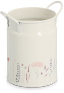 ZELLER Kovový kuchyňský organizér, váza motiv Květiny 11 × 15,5 cm - Kitchen Utensil Holder