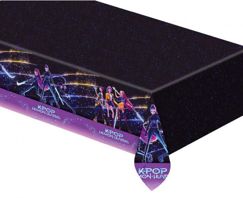 GoDan Plastic tablecloth K-POP DEMON HUNTERS, Demon Hunters, 120 × 180 cm - Tablecloth - Main image