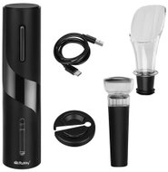 Ruhhy 27312 Automatic electric wine opener 4 in 1, black - Corkscrew