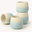 Fuji Blue Ceramic Cup Set, 4 pcs