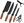 Of 4, Scissors and Peeler, Black