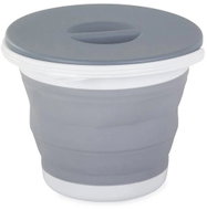 Verk 01548 Skládací silikonový kbelík s víkem 5 l - Bucket