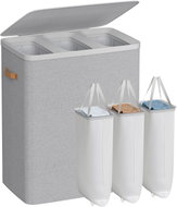 Songmics a Vasagle Koš na prádlo Vilém 190 l, šedý - Laundry Basket