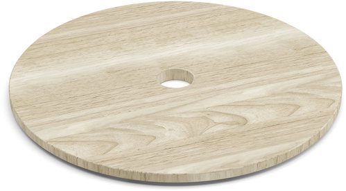 ZACK Wooden Lid for SATONE Laundry Basket - Cap - Main image