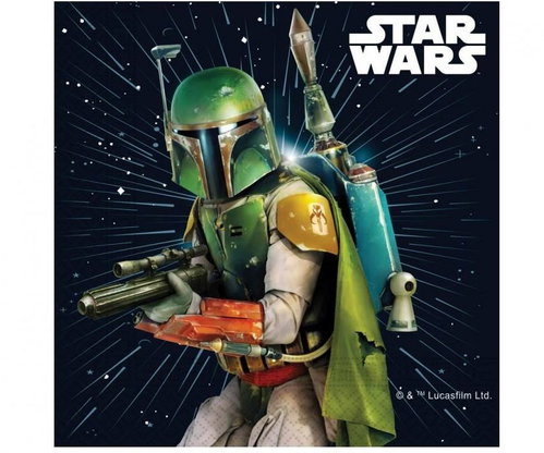 GoDan Paper Napkins Star Wars Galaxy - 33 × 33 cm - 20 pcs - Paper Napkins - Main image