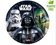GoDan Papírové talíře Star Wars Galaxy - Hvězdné války -  20 cm - 8 ks - Set of Plates