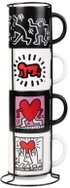 Keith Haring: Love - Hrnek set 4 ks - Mug