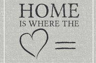 Goba Prostírání – Home, 43 × 28 cm, sada 6 ks 1000649A - Placemat