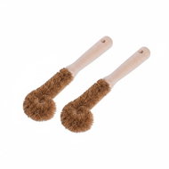 Kaptan Duopack Kartáč na sklenice a šálky s madlem 2 ks - Steel wool