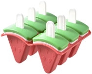 RealG RC-K-1778 Forma na nanuky 6 ks, ve tvaru melounu - Ice Pop Mould