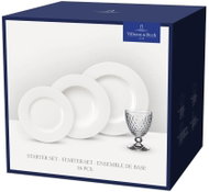 VILLEROY & BOCH ROYAL Dining Set for 4 People and BOSTON Glasses, 16 pcs - Dish Set