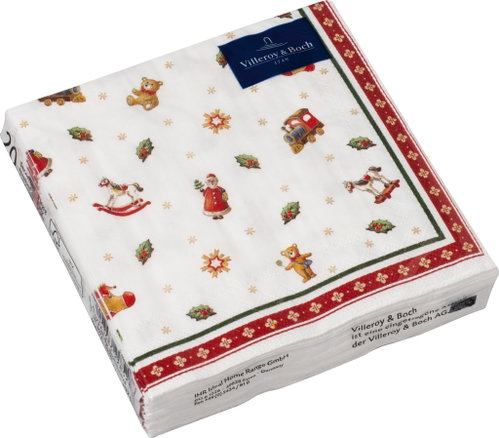 VILLEROY & BOCH Paper Cocktail Napkins from the SANTA Collection - Paper Napkins - Main image
