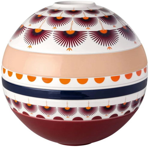 VILLEROY & BOCH ICONIC LA BOULE KYOTO 7-Piece Porcelain Dinner Set - Dish Set - Main image