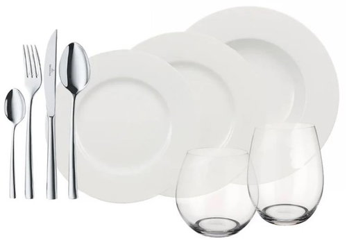 VILLEROY & BOCH WONDERFUL WORLD WHITE 36-piece Dinner Set for 4 - Dish Set - Main image