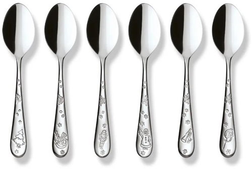 VILLEROY & BOCH TOY'S DELIGHT Christmas Coffee Spoon Set, 6pcs - Spoon set - Main image