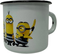 Matalac Olymp, smaltovaný hrnek 8 cm bílý, Mimoni 0,37 l, vězni - Baby cup