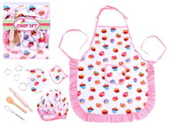 KIK Kuchyňská zástěra + kuchařská čepice s příslušenstvím - Children's Apron