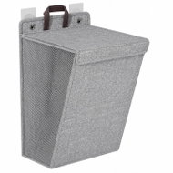 Verk 27559_SZ Závěsný skládací koš na prádlo, šedý - Laundry Basket