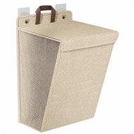 Verk 27559_BE Závěsný skládací koš na prádlo, béžový - Laundry Basket