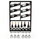 WNW02 Wine Rack, 68 × 11 × 100 cm