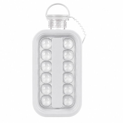 Verk 07506 Láhev na výrobu ledových kuliček 17 ks, šedá - Ice Cube Tray - Main image