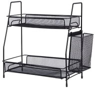 Verk 27213 Kuchyňský organizér dvoupatrový, černý - Kitchen Organiser