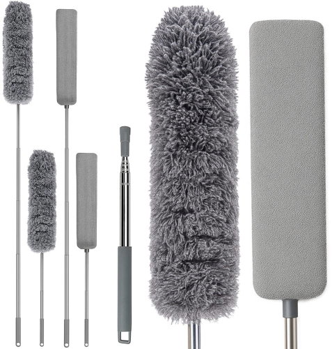 Retoo Teleskopický kartáč na prach a pavučiny 4v1 280 cm - Scrubbing Brush - Main image